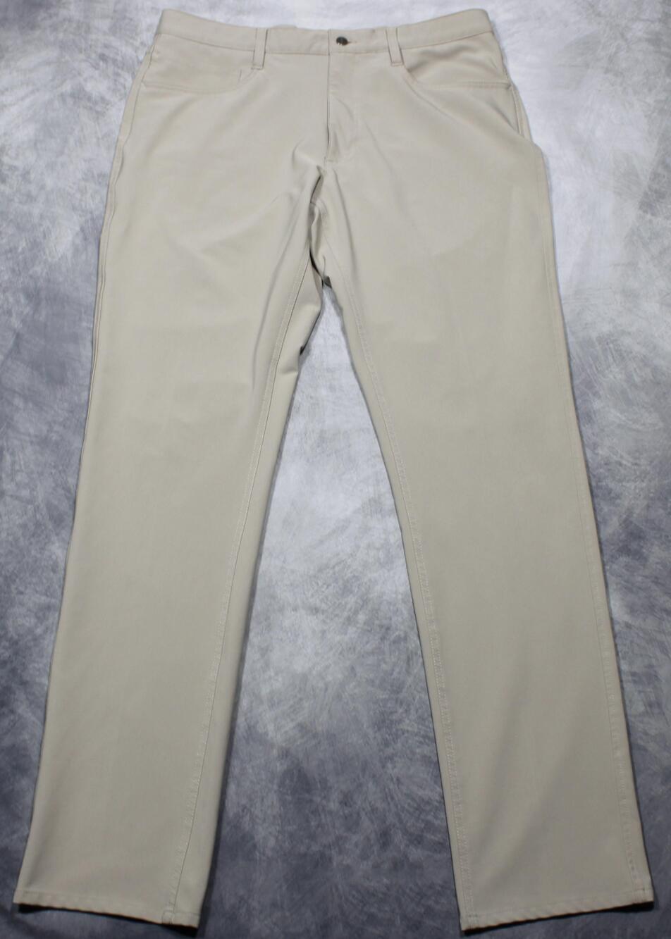 FootJoy Pants Mens 34x34 Beige Athletic Fit Stretch Golf Performance Woven